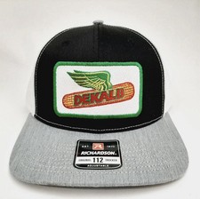 Dekalb Flying Corn Patch Richardson 112 Trucker Cap Hat Mesh Snapback Multicolor
