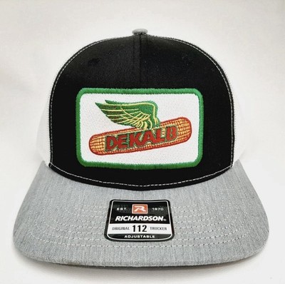 Dekalb Flying Corn Patch Richardson 112 Trucker Cap Hat Mesh Snapback Multicolor