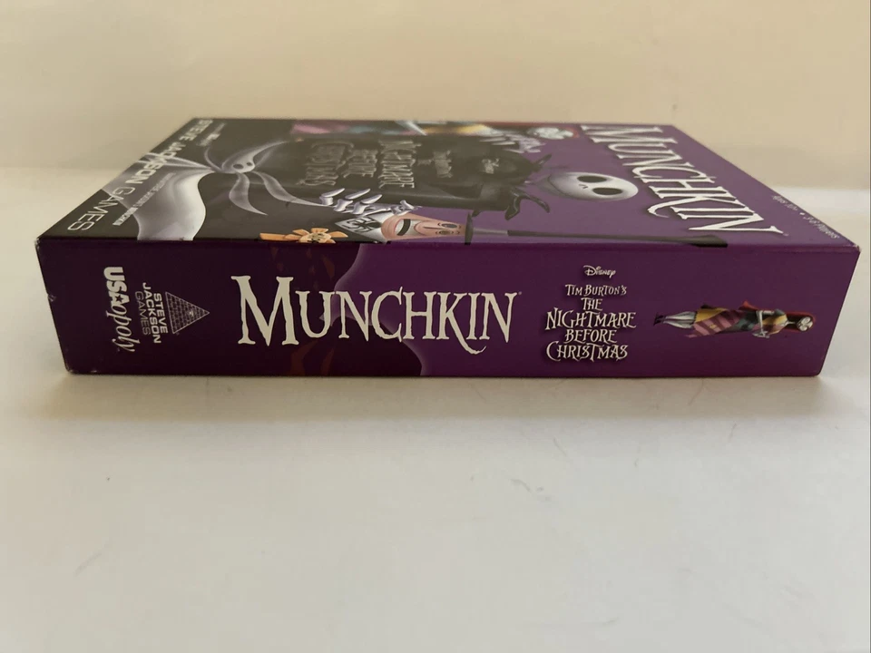 Munchkin Tim Burton’s The Nightmare Before Christmas COMPLETE Steve Jackson Game - Image 4 of 4