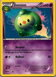 Duosion 56/114 Black & White Uncommon Pokémon Card
