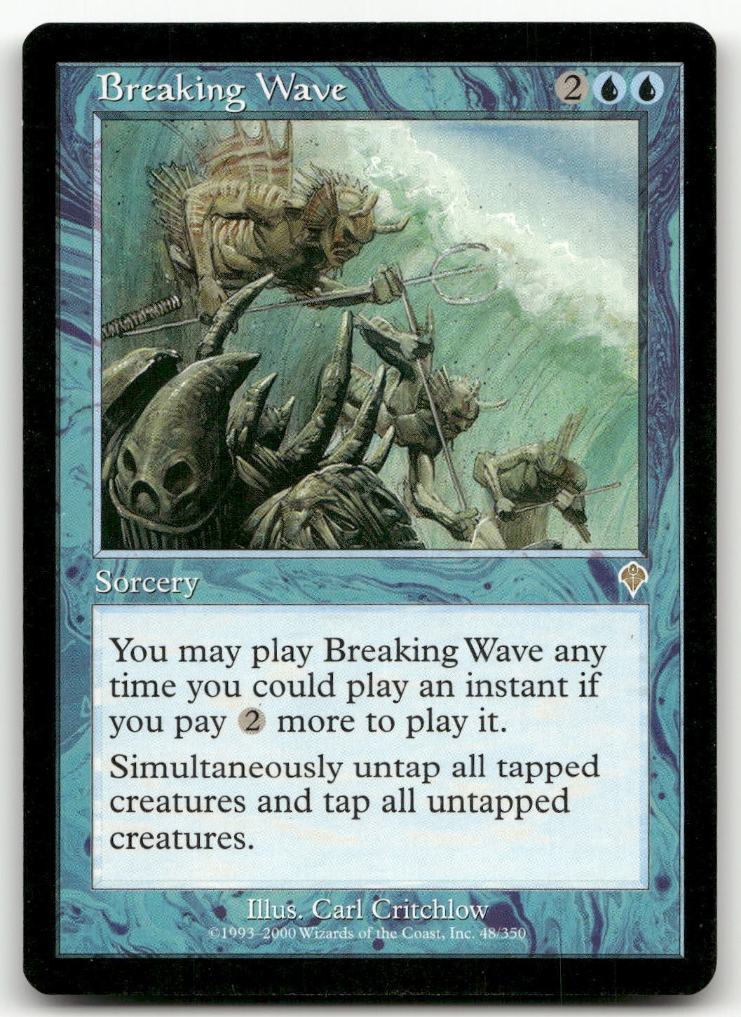 Breaking Wave #48 (NM) Invasion INV Magic MTG