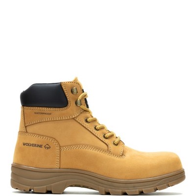 Wolverine Men Carlsbad Waterproof 6'' Work Boot Shoes
