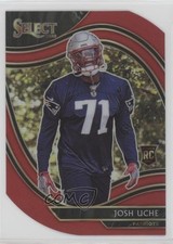2020 Panini Select Field Level Red Prizm Die-Cut Josh Uche #395 uk2