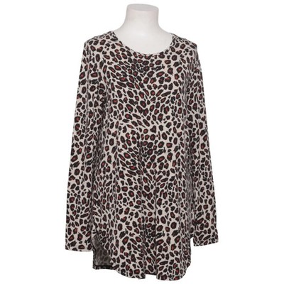 Gina Tricot, Tunika, Größe: M, Beige/Schwarz/Mehrfarbig, Leopard, Damen #ody