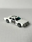 Hot Wheels -Vintage 1977 Highway Patrol #12 White Police Car - Die Cast 1:64