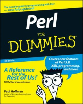 Perl For Dummies Hoffman, Paul paperback Used - Good