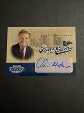 CHRIS MORTENSEN  2004 Honors FANS OF THE GAME Autograph SP - ESPN NFL TV STAR