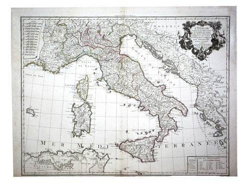 c.1586 ORIGINAL ANTIQUE WORLD MAP, OVAL PROJECTION - TOMMASO