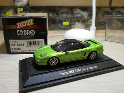1 43 Ebbro Honda Nsx Type S 01 Diecast Green Ebay 1 43 Ebbro Honda Nsx Type S 01 Diecast Green Ebay