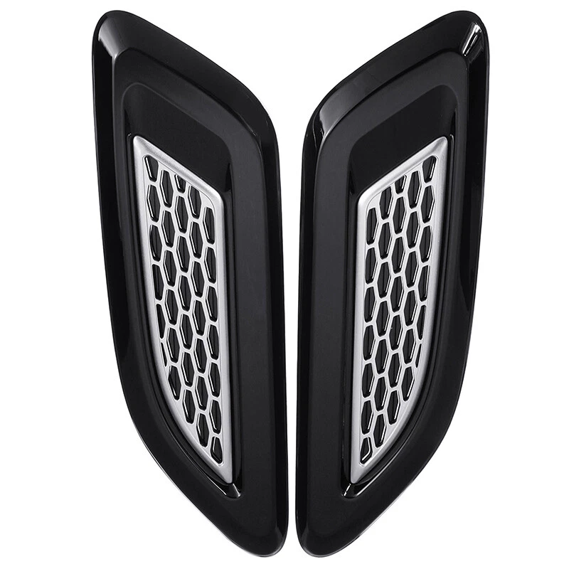 2x Cubierta de moldura de ala de salida de aire del capó del auto para Land Rover Range Rover 2013-2018 Foto 4 de 4