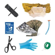 IFAK Podstawowe wypełnienie Pierwsza pomoc Opaska uciskowa MTB Bandaż Koc ratunkowy NasoSafe
