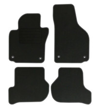 Velours Fußmatten für VW Golf VI Bj. 2008 - 2012 Automatten Passform SCHWARZ STD