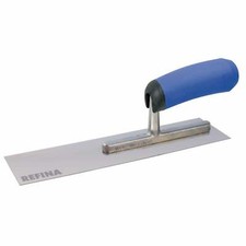 Refina 10x3 Plasterers Pipe Trowel - Stainless Steel Plastering Blade 221030
