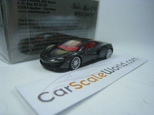 MCLAREN 570 GT 1/87 MINICHAMPS (GRIGIO TEMPESTA)