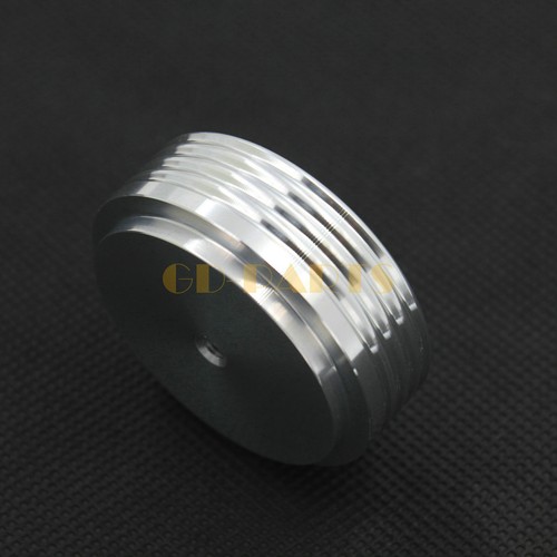 44mm Hifi CD AMP Speaker Aluminum Isolation Feet Pad Leg Stand Damper Silver 4PC - Picture 3 of 5