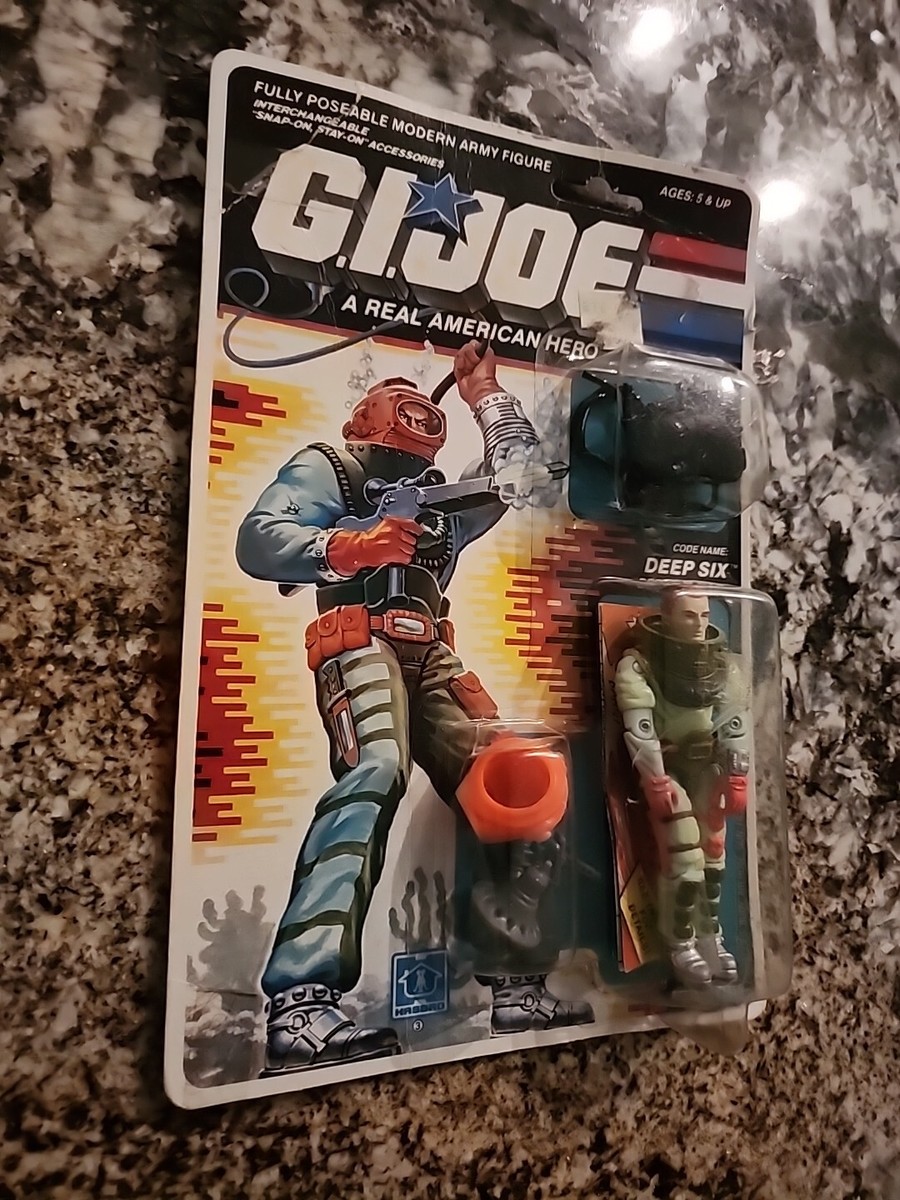 US版 ハズブロ GIジョー シャークトゥース パイロット付 ディープシックス Deep Six - G.I. Joe Toy Database and Checklists