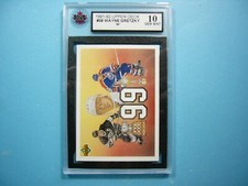 1991/92 UPPER DECK UD NHL HOCKEY CARD #38 WAYNE GRETZKY 99 KSA 10 GEM MINT 91/92