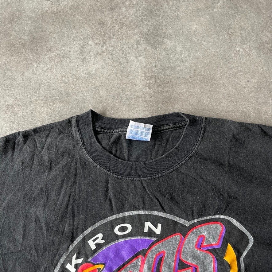 Akron Aeros T-Shirt Mens 2XL MLB 90s Minor League Baseball Tee, Black image 6