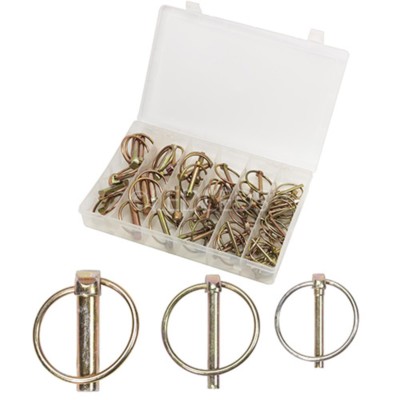 Set 50 Coppiglie A Scatto - Spine Con Anello Di Sicurezza (4.5-11mm) In Valigetta - Foto 7