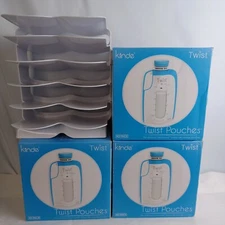 Kiinde Twist Pouches 120 + Keeper Breast Milk Storage  6 Ounces Each