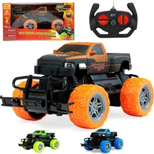 Kids RC Remote Control High Speed Off Road Monster Truck Pickup Vehicle Toy Gift
