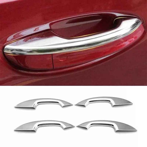8 Cubiertas De Pilar Puerta Acero Inoxidable Cromo Para Cadillac CT5 2020-2025 – Trims Express USA