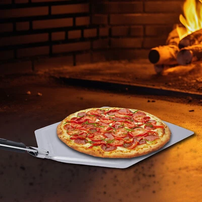 GDRASUYA10 Pizzaschaufel Edelstahl Pizzaheber Pizzawender Ofenschaufel Brotschieber Pizza