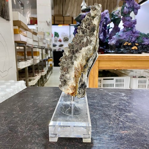 9.14LB Crystal minerals from Huangfangjie quartz cluster in Anhui Province - 第 9/18 張圖片