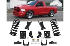 Ram 1500 2002-2005 2 Front 4 Rear Lowering Kit 2wd Mcgaughys Coils Flip Kit Ram 1500 2002-2005 2 Front 4 Rear Lowering Kit 2wd Mcgaughys Coils Flip Kit