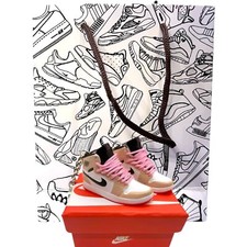 Air Jordan 1 - 3D Mini Sneaker Keychain Shoe Pair with Box  Bag