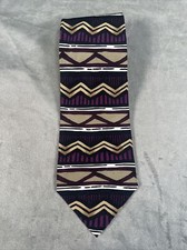 GRATEFUL DEAD AT THE EDGE Fourth Set Men's 100% Silk Tie ~ Purple ~ Made in USA!
