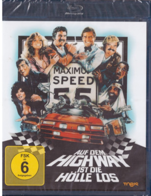 Auf dem Highway ist die Hölle los - Burt Reynolds, Roger Moore - Blu-ray Neu