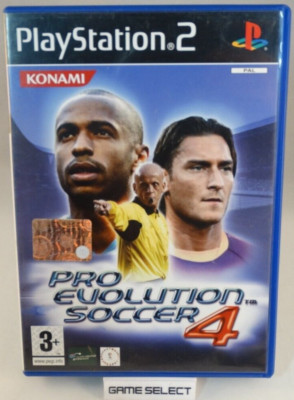 PRO EVOLUTION SOCCER 4 PES SONY PS2 PLAYSTATION 2 PAL ITALIAN ORIGINAL COMPLETE