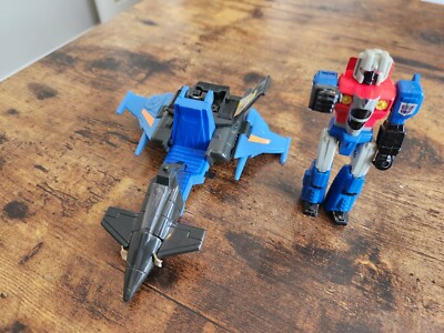 1990 Transformers Action Masters Starscream & Turbo Jet - Vintage - Missing Part