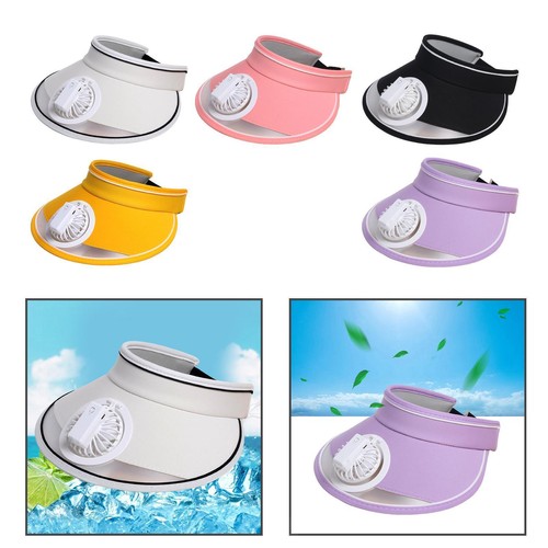 Chapeau De Soleil Avec Ventilateur Rechargeable USB - 3 Vitesses, Pour Enfants Et Adultes, Léger