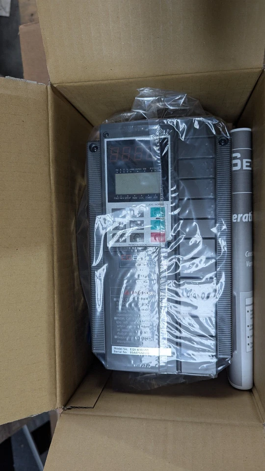 Teco Westinghouse EQ5 Series Drive, EQ5-4002-N1, 460V, 2HP, 3PH, NEW - Изображение 2 из 4