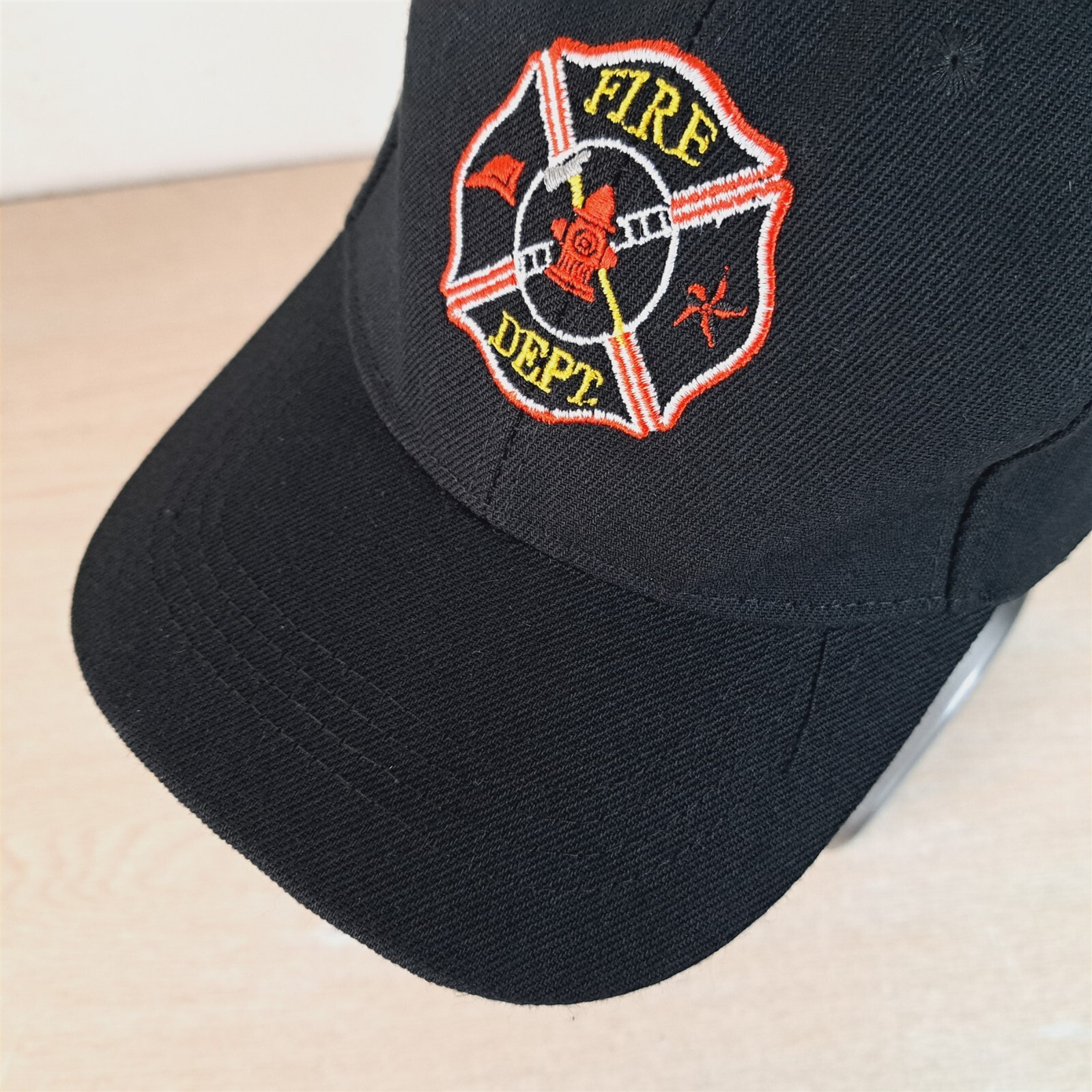 FIRE DEPT ADJUSTABLE SNAP BASEBALL HAT/CAP, BLACK… - image 10