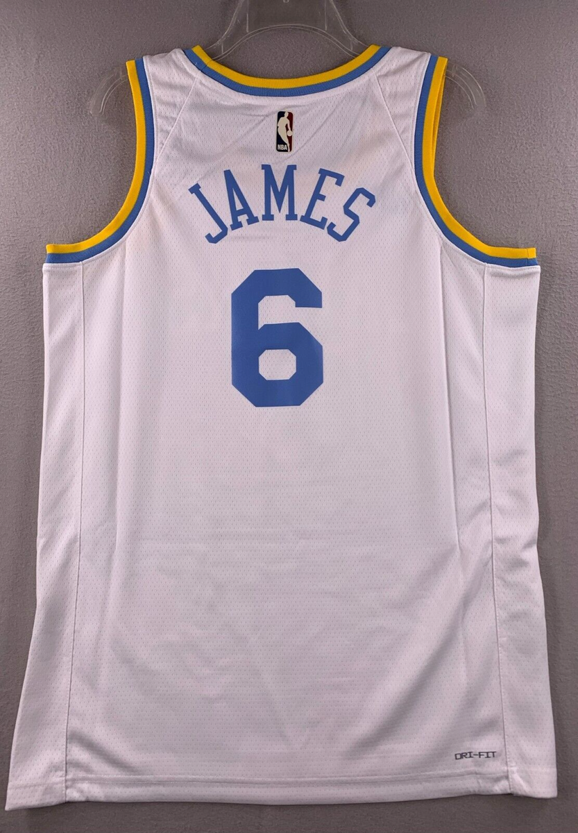 Nike Lakers James #6 ユニフォーム LeBron James Los Angeles Lakers Nike Classic Edition
