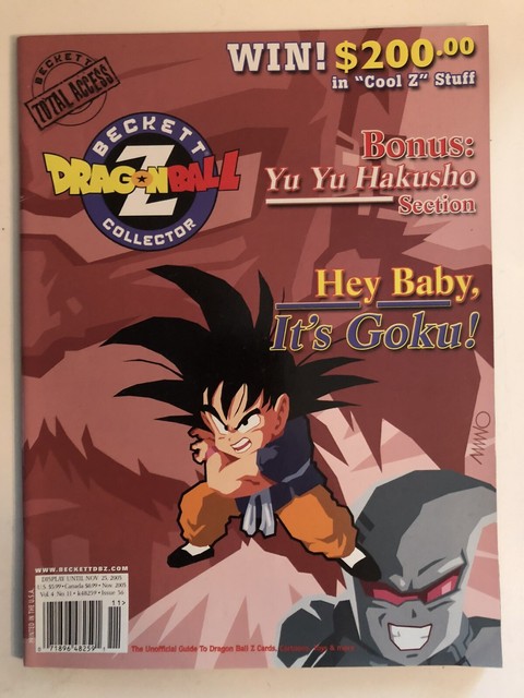Beckett Dragon Ball Z Collector Hey Baby It s Goku Vol 4 56 EBay