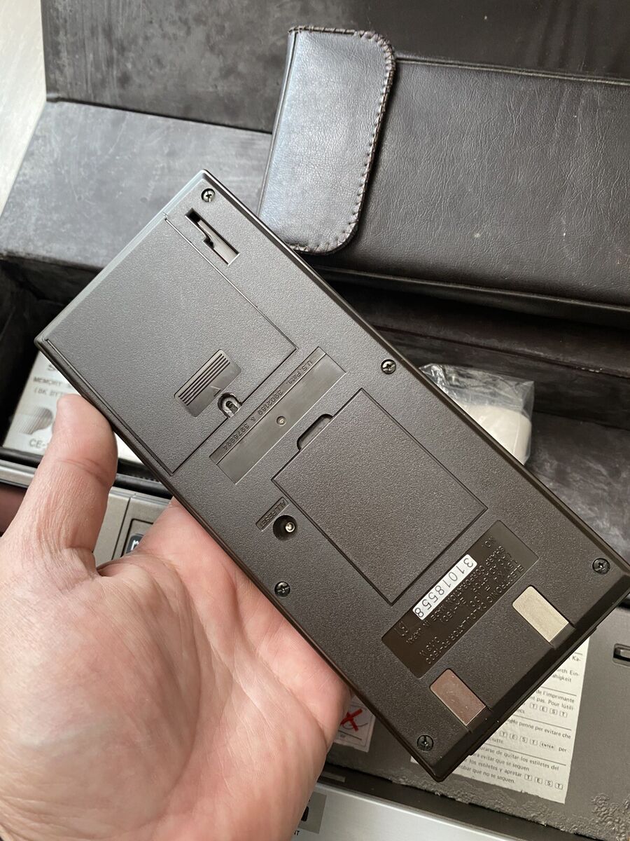 Vintage SHARP PC-1500 Pocket Computer Cassette Interface CE Vintage SHARP PC-1500 Pocket Computer Cassette Interface CE