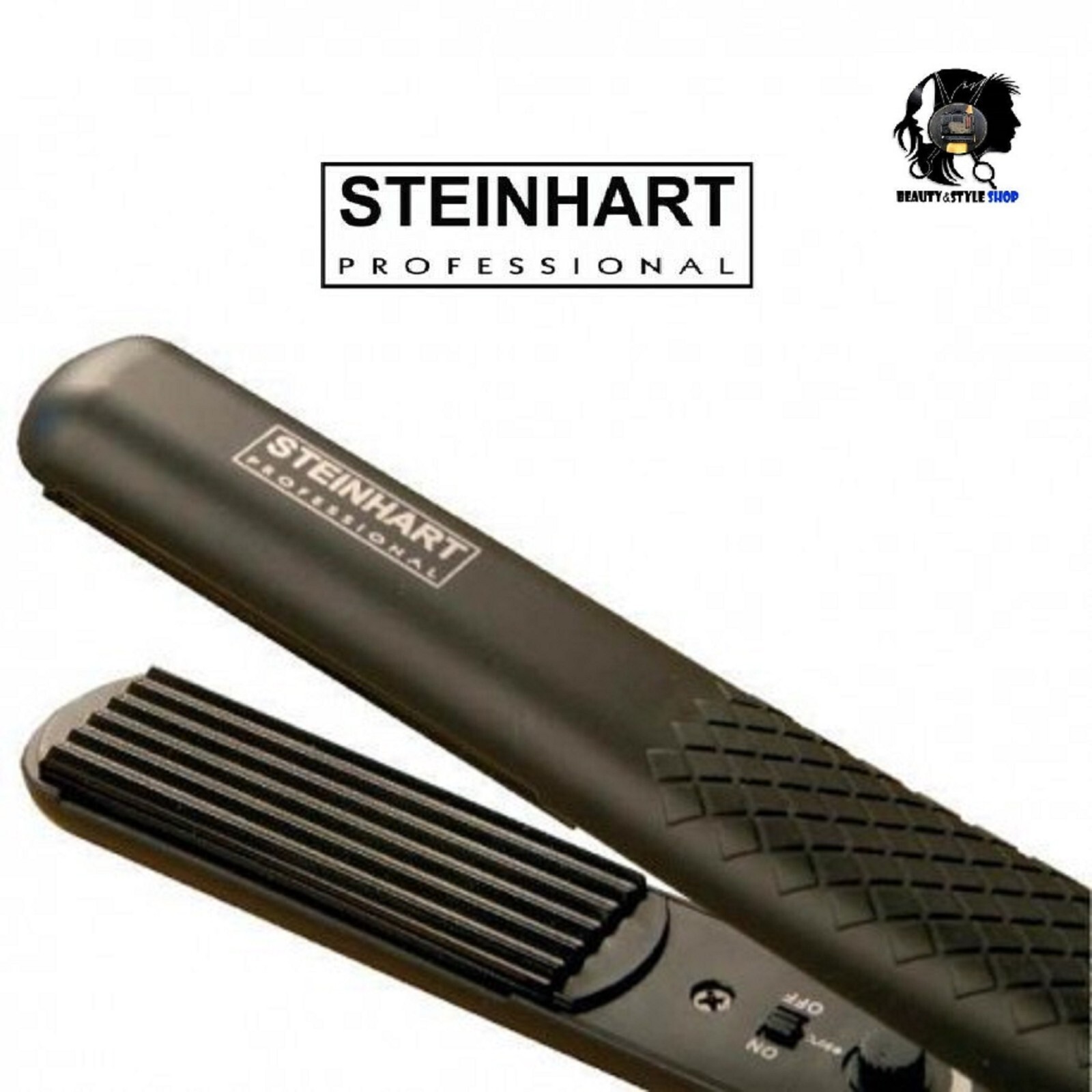 PIASTRA CAPELLI PROFESSIONALE STEINHART CRIMPER ONDE DEFINITE E FRISE' 200°