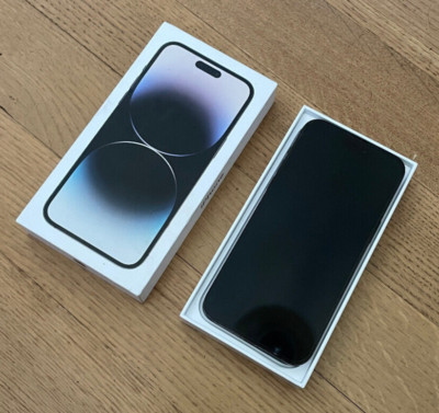 APPLE IPHONE 14 Pro Max 128GB Black T-MOBILE Excellent! 100% Battery Health