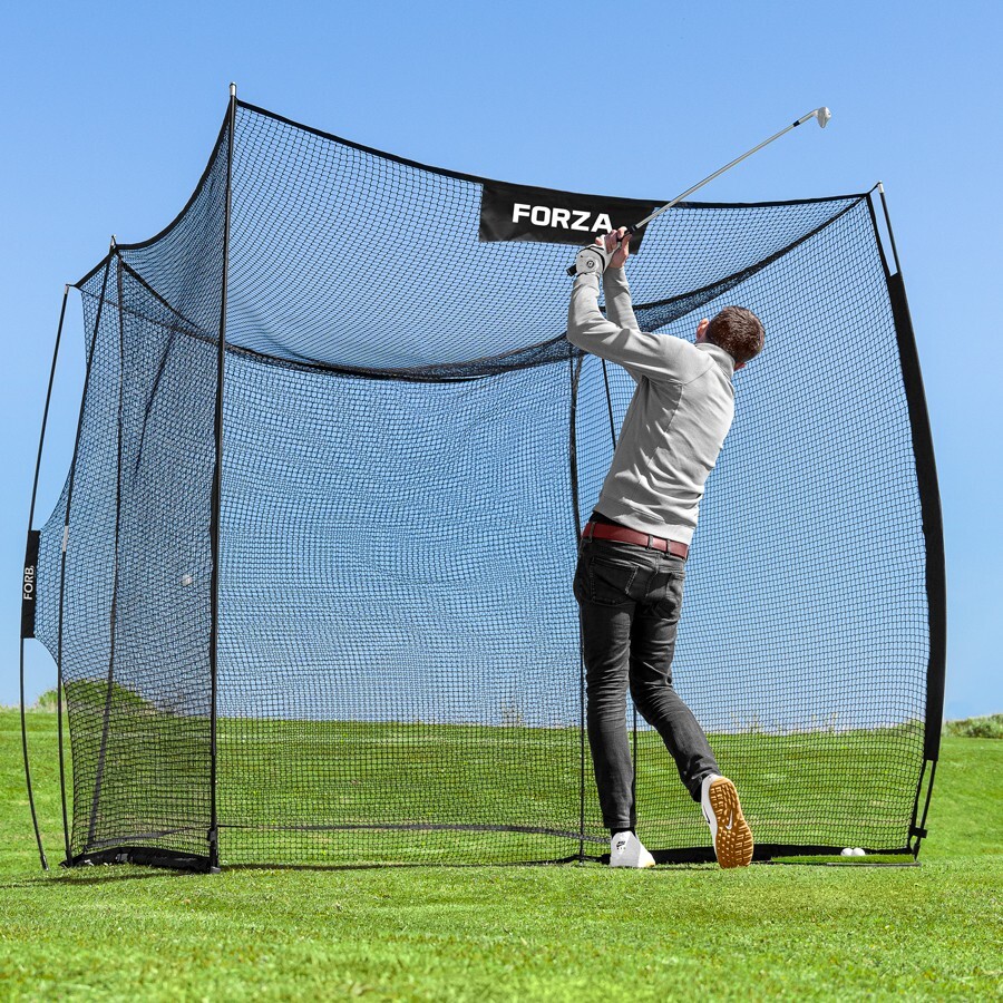 FORZA ProFlex Pop-Up Driving Golf Net | PORTABLE & FOLDING