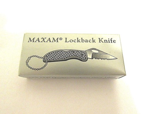 Maxam Falcon VII Lockback Folding Pocket Knife SK7473