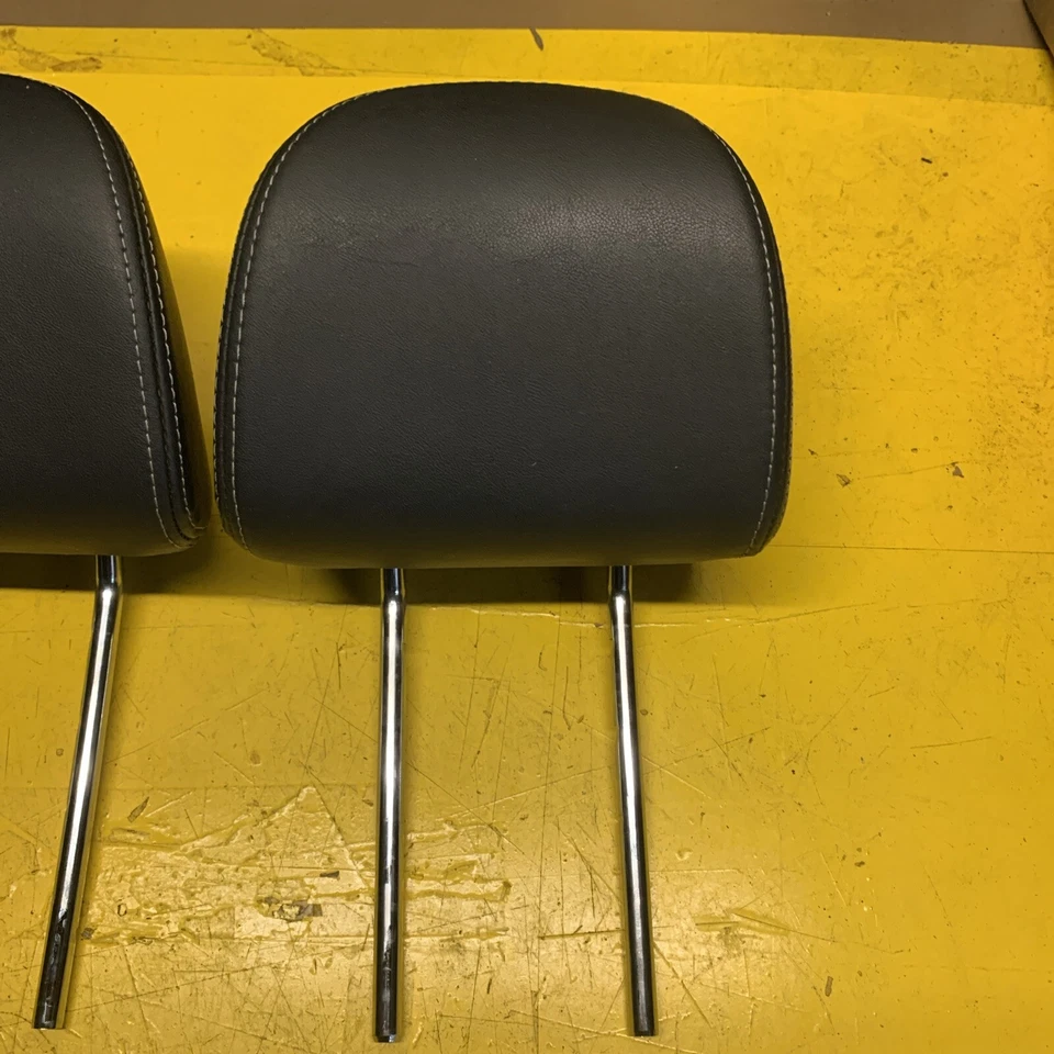 2014-2018 Subaru Forester Front Chair Headrest Leather Black Set - Image 2 of 4