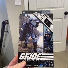 Hasbro G.I. Joe Classified Series Jason Shockwave Faria Action Figure