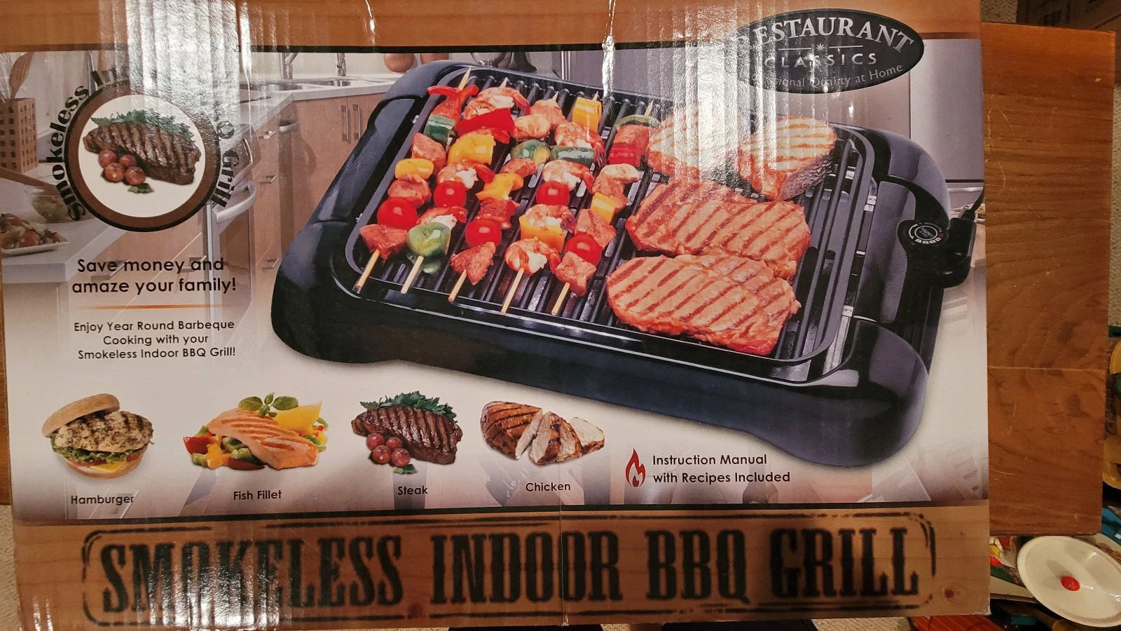Smart Planet SIG‐1 Indoor Smokeless BBQ Grill