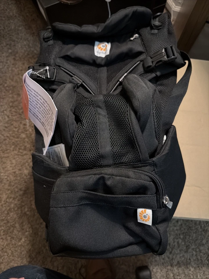Portabebés Ergobaby Omni 360 Cool Air Mesh Ergonómico - Negro NUEVO Foto 4 de 4