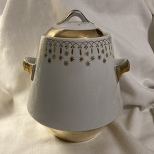 Vintage Hall MCM Flare Ware Cookie Jar Pottery Made In USA