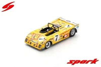 Spark S9434 1:43 Resin Modellauto Lola T280 NO.7 24H Le Mans 1972 Gelb